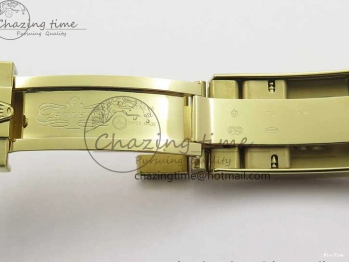 MiroTime 0113 Submariner 41mm 126613 LN YG BP Maker Best Edition Black Dial on YG Bracelet OnTrend 2573